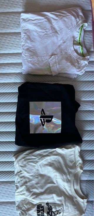 Lote 2 Camisetas niño y sudadera