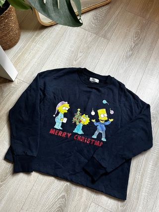 Sudadera Lefties Los Simpson Navidad