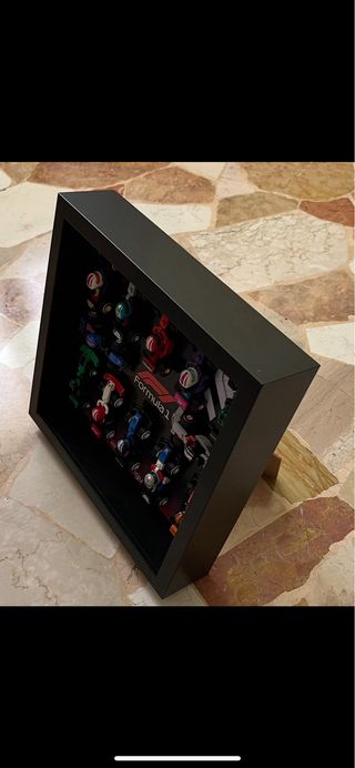 Cornice Vetrina Lego Formula 1 Minifigures