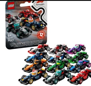 Cornice Vetrina Lego Formula 1 Minifigures