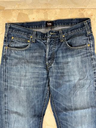 Jeans Lee Uomo Blu Vintage Dritti