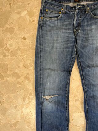 Jeans Lee Uomo Blu Vintage Dritti