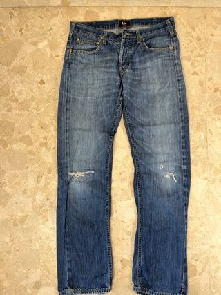 Jeans Lee Uomo Blu Vintage Dritti