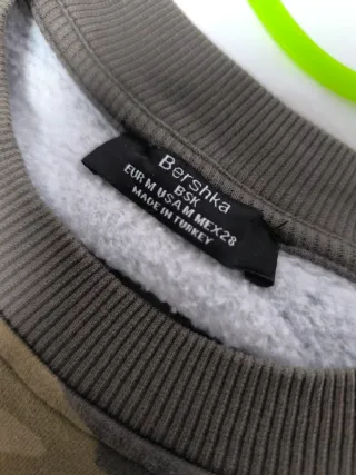 Sudadera Camuflaje Militar Beige y Verde