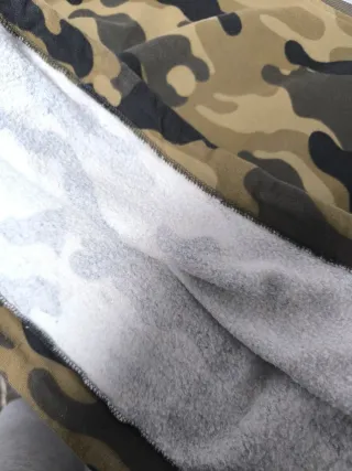 Sudadera Camuflaje Militar Beige y Verde