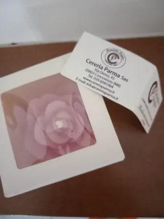 Candela profumata rosa Romantiche Atmosfere