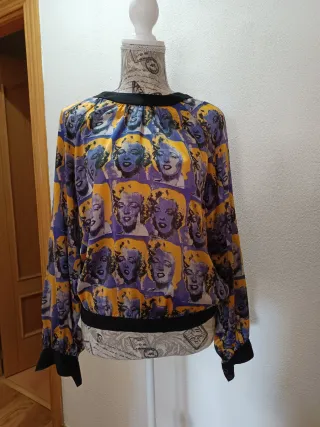 Blusa pop art Marilyn Monroe