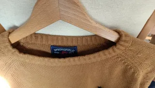 Jersey nuevo  mostaza y azul