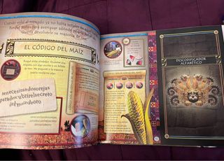 Libros resuelve misterio. Oro inca y Jeroglíficos