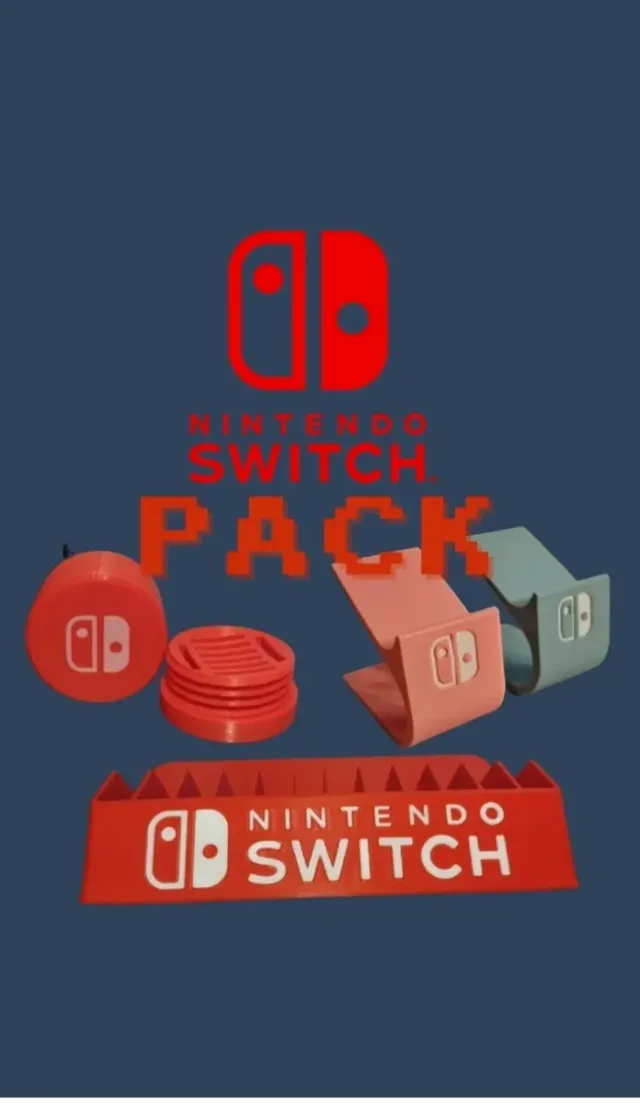 Pack Accesorios Nintendo Switch+ expositor