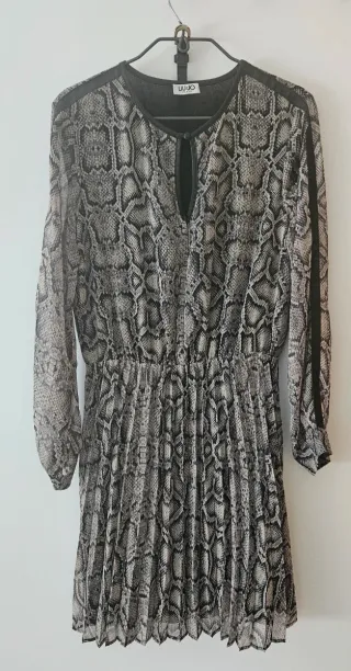 Vestido corto estampado serpiente Liu Jo