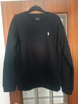 Sudadera Negra Polo Ralph Lauren Talla XL