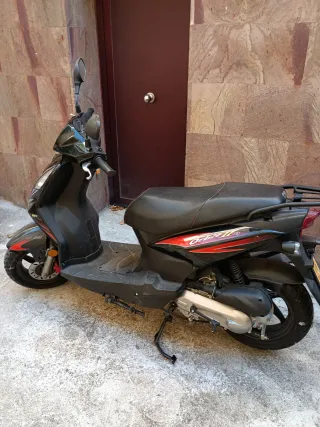 SYM Orbit II Scooter Negro