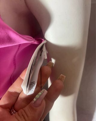 Top deportivo Nike Pro rosa XL