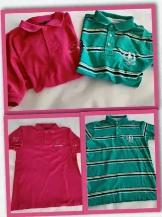 2 polos deportivos Mercedes-Benz Talla M