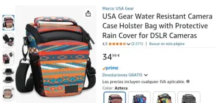 Funda cámara Reflex estilo étnico