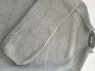 Jersey gris cuello alto talla L