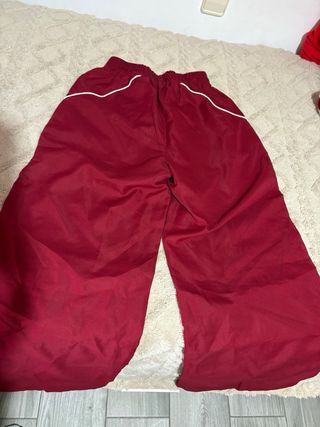 Conjunto chándal rosa y rojo