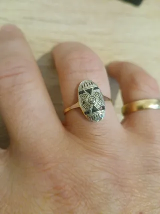 Anillo Victoriano oro