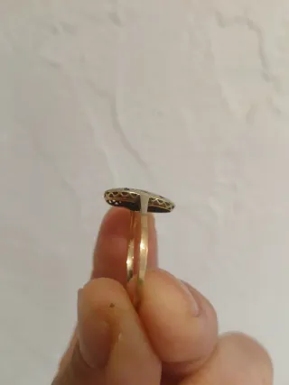 Anillo Victoriano oro