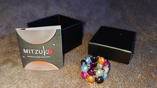 Anillo Mitzuko Perlas Cultivadas Agua Dulce