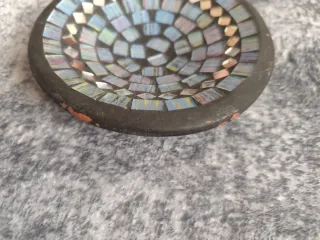 Plato decorativo mosaico