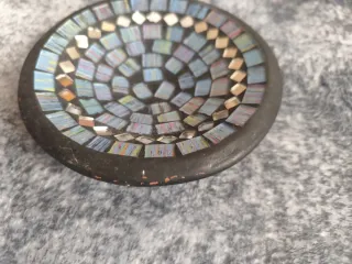 Plato decorativo mosaico