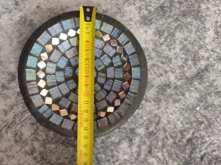 Plato decorativo mosaico