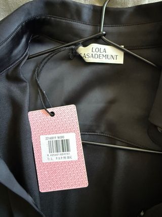 Camisa Lola Casademunt Negra