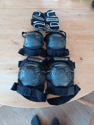 Set Protecciones Powerslide Talla M