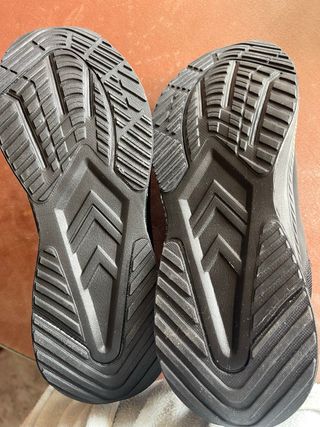 Zapatillas velcro hombre negras