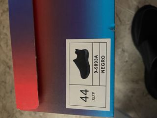 Zapatillas velcro hombre negras