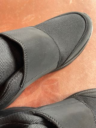 Zapatillas velcro hombre negras