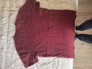 T-shirt Tommy Hilfiger Rossa Uomo. Taglia USA