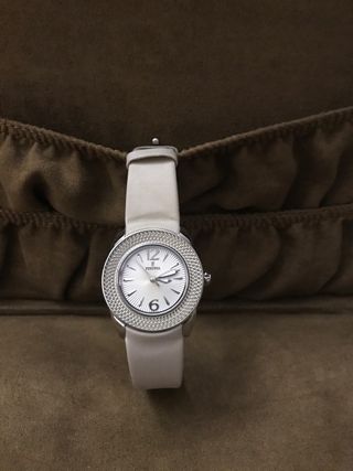 Reloj Festina Beige y Plateado Mujer