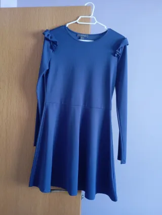 Vestido azul manga larga Primark