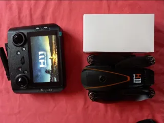 Drone H11 Negro y Naranja