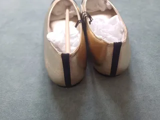 Bailarinas Parfois doradas talla 40