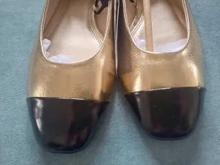 Bailarinas Parfois doradas talla 40