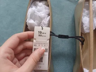 Bailarinas Parfois doradas talla 40