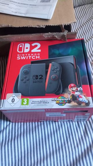Nintendo Switch 2 + Mario Kart World sigillati