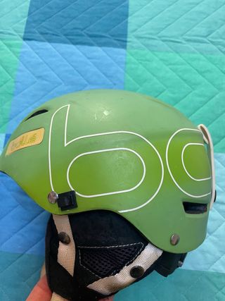 Casco sci Bollé verde 54-58 cm
