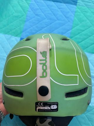 Casco sci Bollé verde 54-58 cm