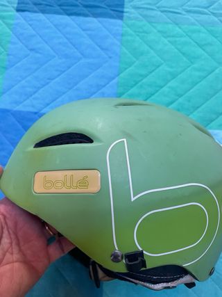 Casco sci Bollé verde 54-58 cm