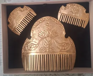 Peinetas Falleras Doradas Talla adulta