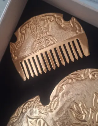 Peinetas Falleras Doradas Talla adulta