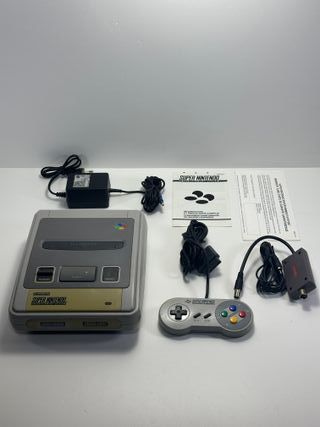 Super Nintendo SNES Console Control Set PAL 1992