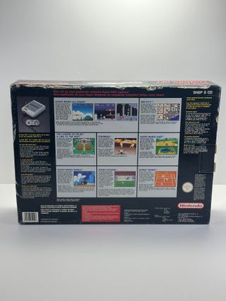 Super Nintendo SNES Console Control Set PAL 1992