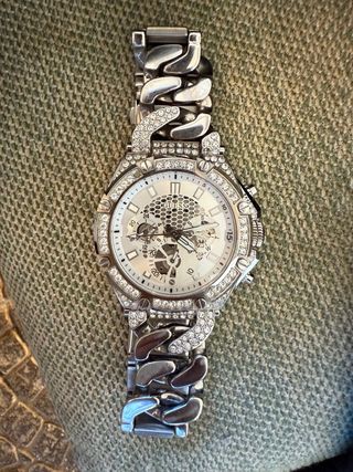 Reloj Guess Caballero Baron Dorado/Plateado