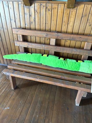 Sillón de palet hecho a mano